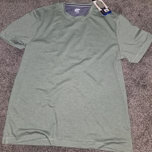 Lands' End Men's Short Sleeve Tee - Green